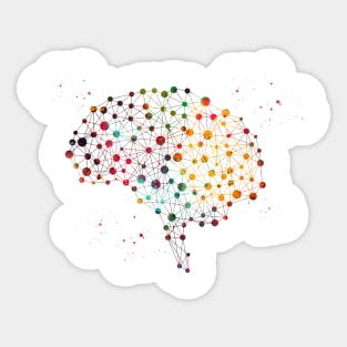 Human brain Sticker